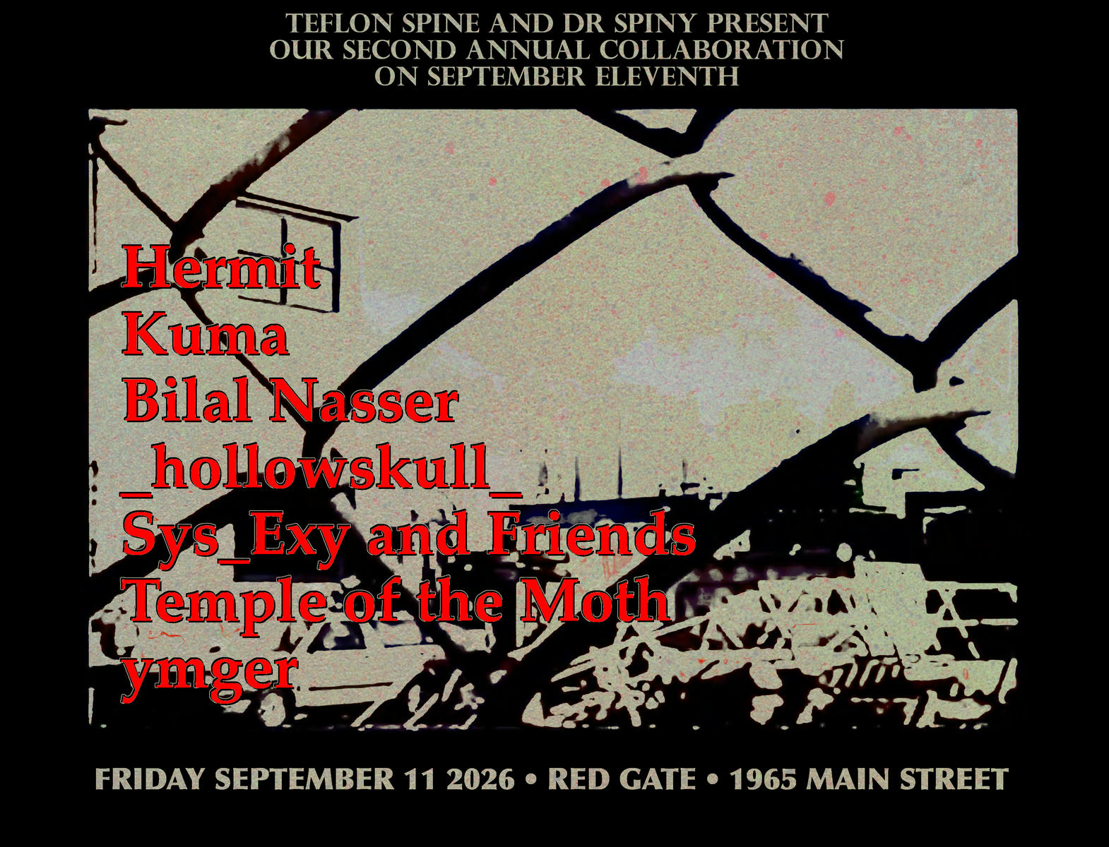 Event poster