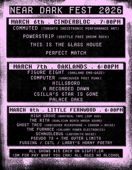 Event poster