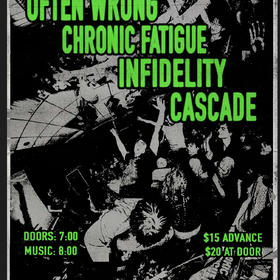 Chronic Fatigue, Often Wrong, Infidelity, Cascade
