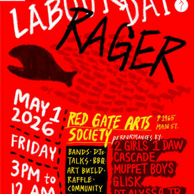 Venue Co-op YVR & Fervorists present LABOUR DAY RAGER
