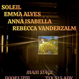 Emma Alves, Soleil, Anna Isabella, Rebecca Vanderzalm
