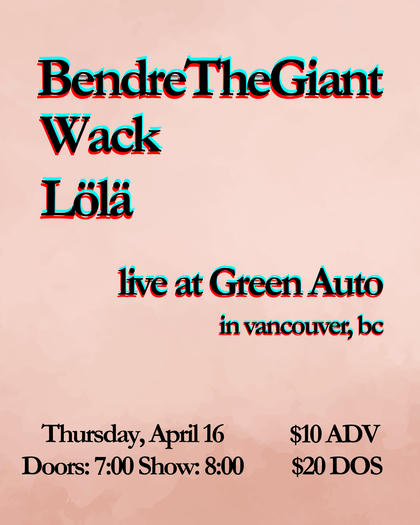 Event poster