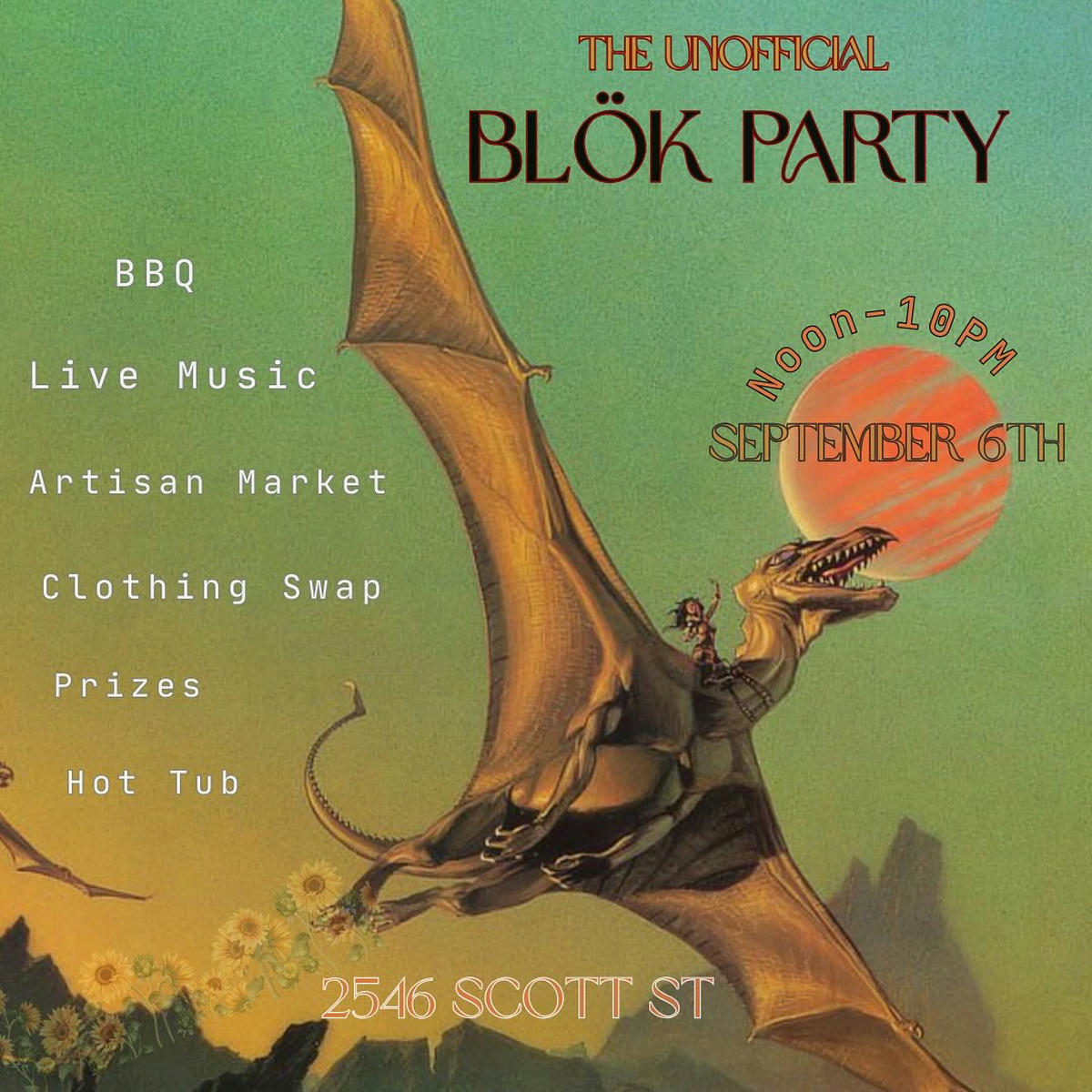 Event poster