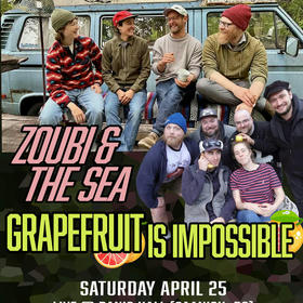 Grapefruit Is Impossible w/ Zoubi and the Sea - LIVE at Dan's Hall (Saanich)