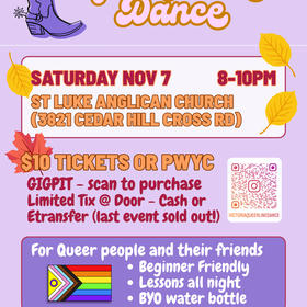 Queer Line Dance Victoria - Nov 7 Dance
