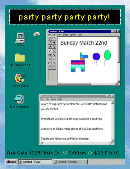 Event poster