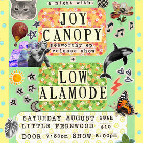 A night with Joy Canopy and Low Alamode. Seaworthy EP Release Show.